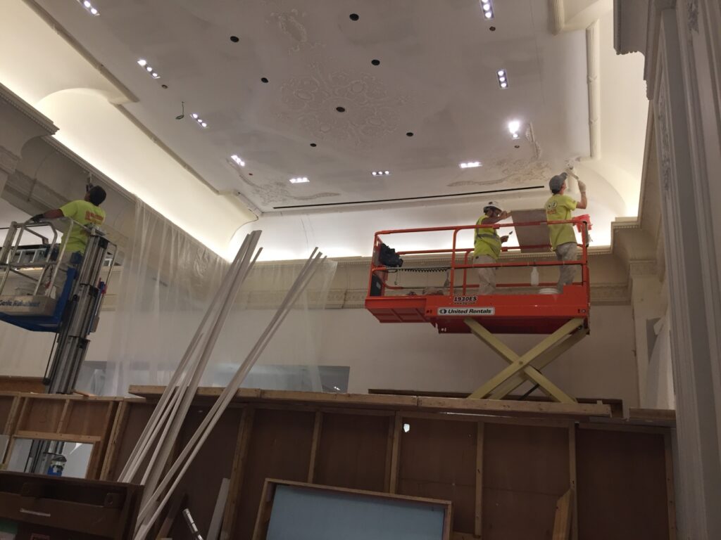 plaster ceiling restoration